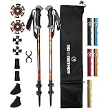 G2 Trekking Hiking Poles Telescopic/Aluminum