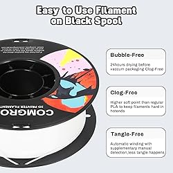 Comgrow PETG 3D Printer Filament 1.75mm, High