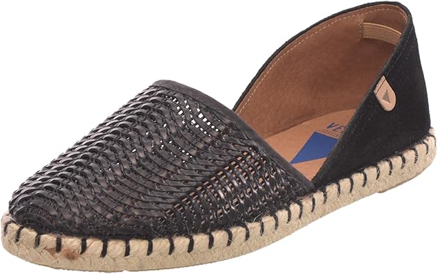 woven leather espadrilles