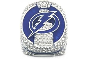 XiaKoMan TB 2020 Tampa Bay Champions Lightning Ring MVP 77 Hedman with Wooden Box Gifts for fathers Men Kids Women Youth
