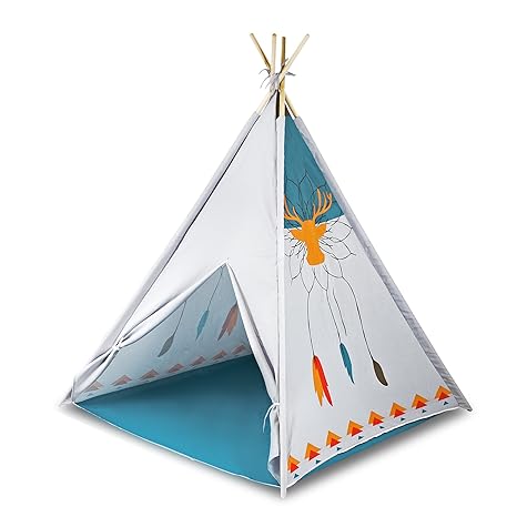 Kinderzelt Tipi Spielzelt Indianer Indianerzelt Kinderzimmer Wigwam Zelt