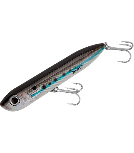 Heddon Super Spook Isca de pesca em água salgada e doce, Super