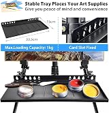 VAIIGO Art Easel Stand Adjustable 51-155 cm Folding Tripod Display Easel Kit view 4