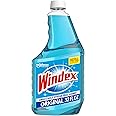 Windex Glass and Window Cleaner Spray Bottle, Bottle Made from 100% Recycled Plastic, Surface Cleaning Spray, Original Blue Scent, 32 Fl Oz
