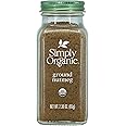Simply Organic Ground Nutmeg, Certified Organic | 2.3 oz | Myristica fragrans Houtt.