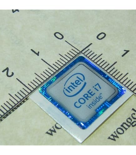 50 Adesivi Originali Intel Core I5 10ª Generazione, Per Custodia O