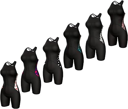 Amazon Co Jp Sparx トライアスロンスーツ レディース ワンピース 速乾トライスーツ レディース ブラサポート内蔵 リアポケット サイクルラン スイムスーツ スポーツ アウトドア