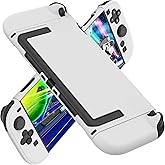 COMCOOL Dockable Case for Nintendo Switch 2 2025 - [Military Grade Drop Protection] Slim Shockproof with Anti-Fingerprint Switch 2 Protective Cover - Stone