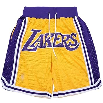 BEOOK Jersey Lakers # 23James Pantalones De Baloncesto Pantalones ...