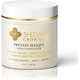 Shedavi Hair Masque - Protein Treatment with Keratin Building Aminos for Dry, Damaged Hair