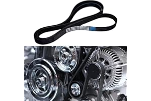 Jaxivo 12626222 Serpentine Alternator Fan Belt 6-Rib 2370mm Length Fit for Silverado Tahoe Suburban Express Avalanche,Sierra Yukon Savana,Escalade Most 07-14 Auto Engine Water & P/S Pump Drive Belts
