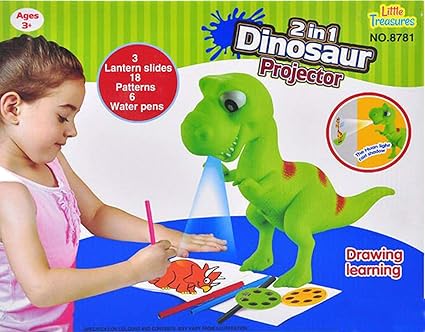 Planet of Toys 2 in 1 Dinosaur Projector