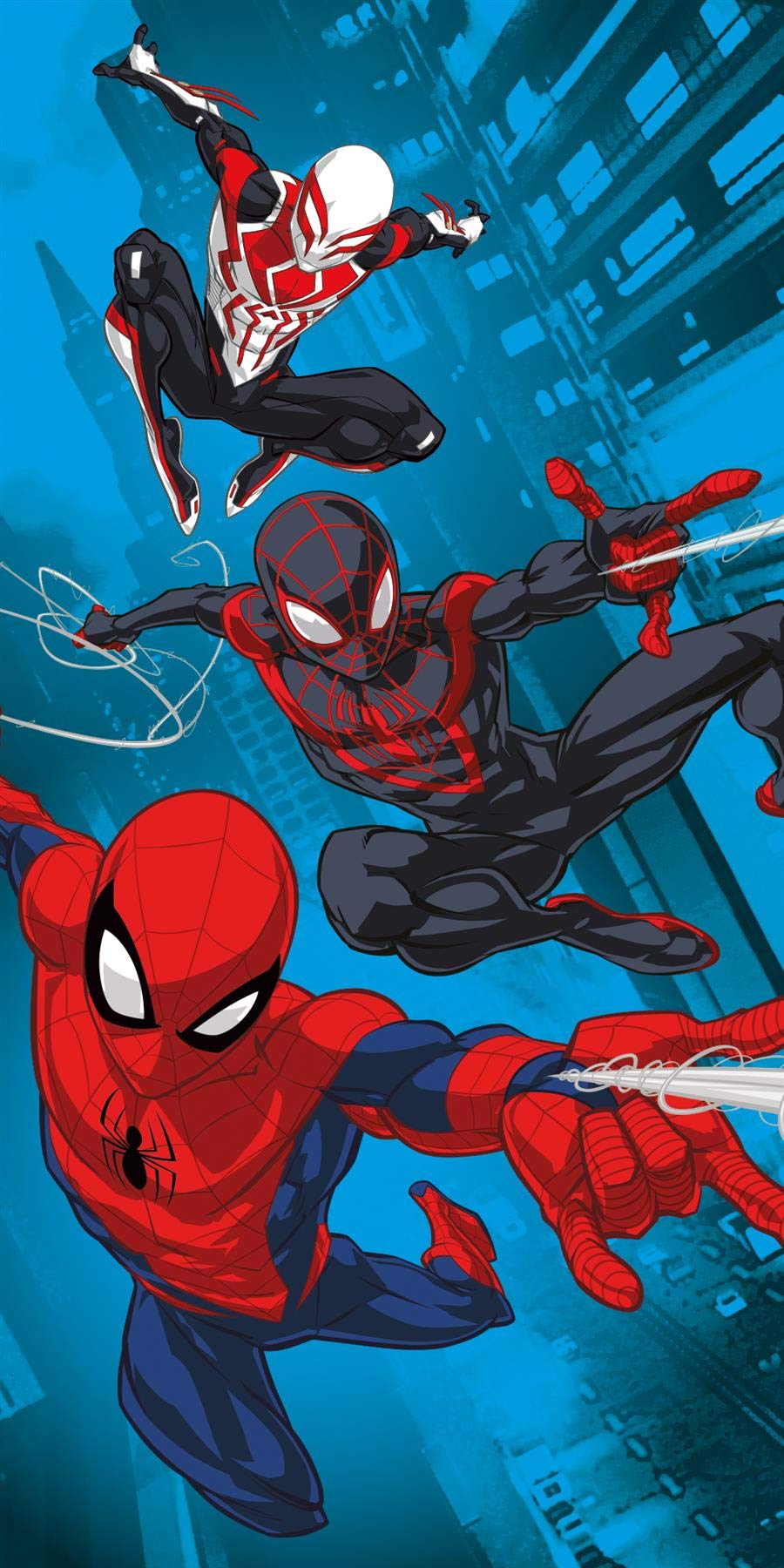 Spiderman Official Marvel Beach Towel | Spiderverse Design Super Soft Towel | Perfect for Swimming, The Beach Or Bath Time, Multi, 140 x 70cm