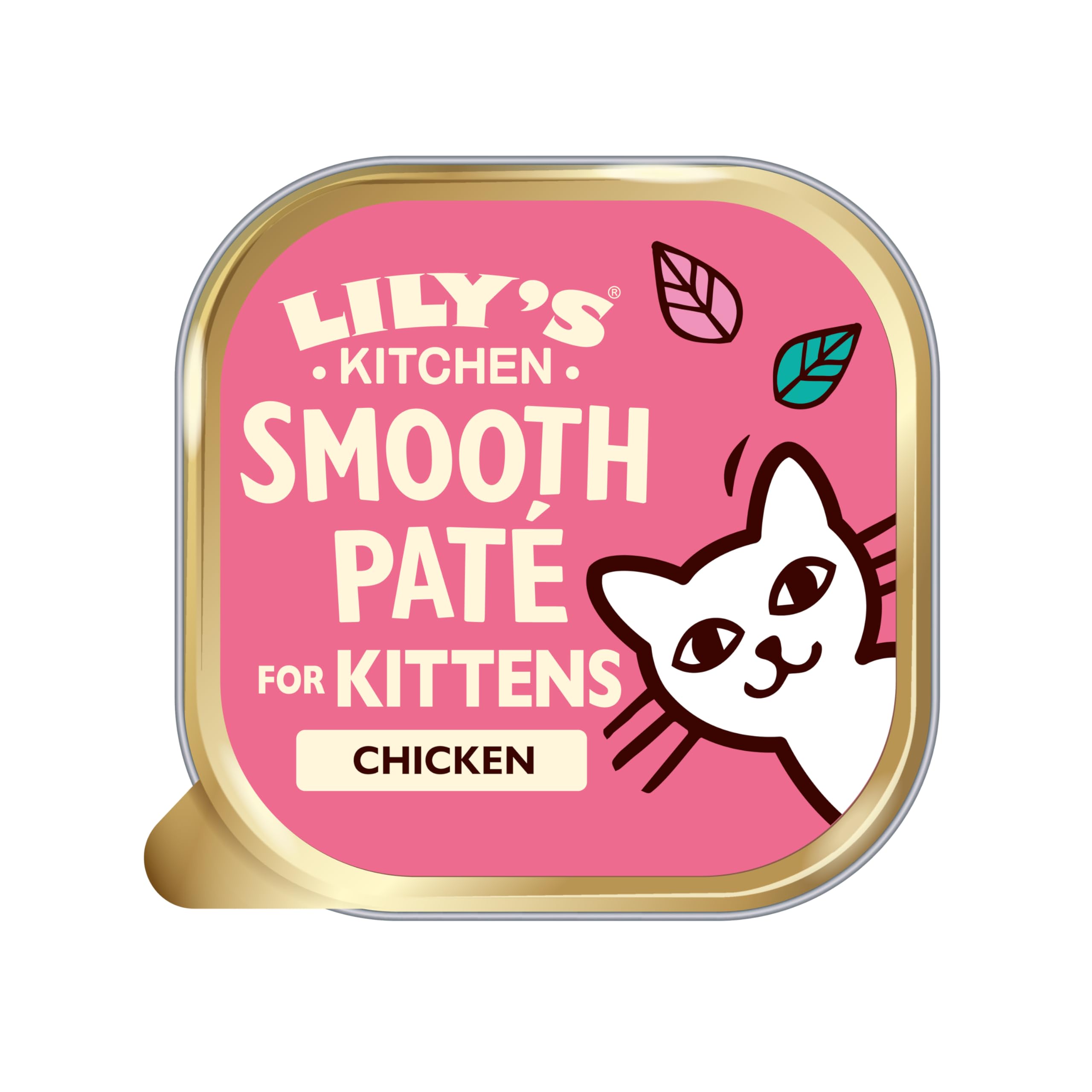 Lily’s Kitchen Smooth Chicken Paté Complete Nutrition Kitten Food 19 x 85g