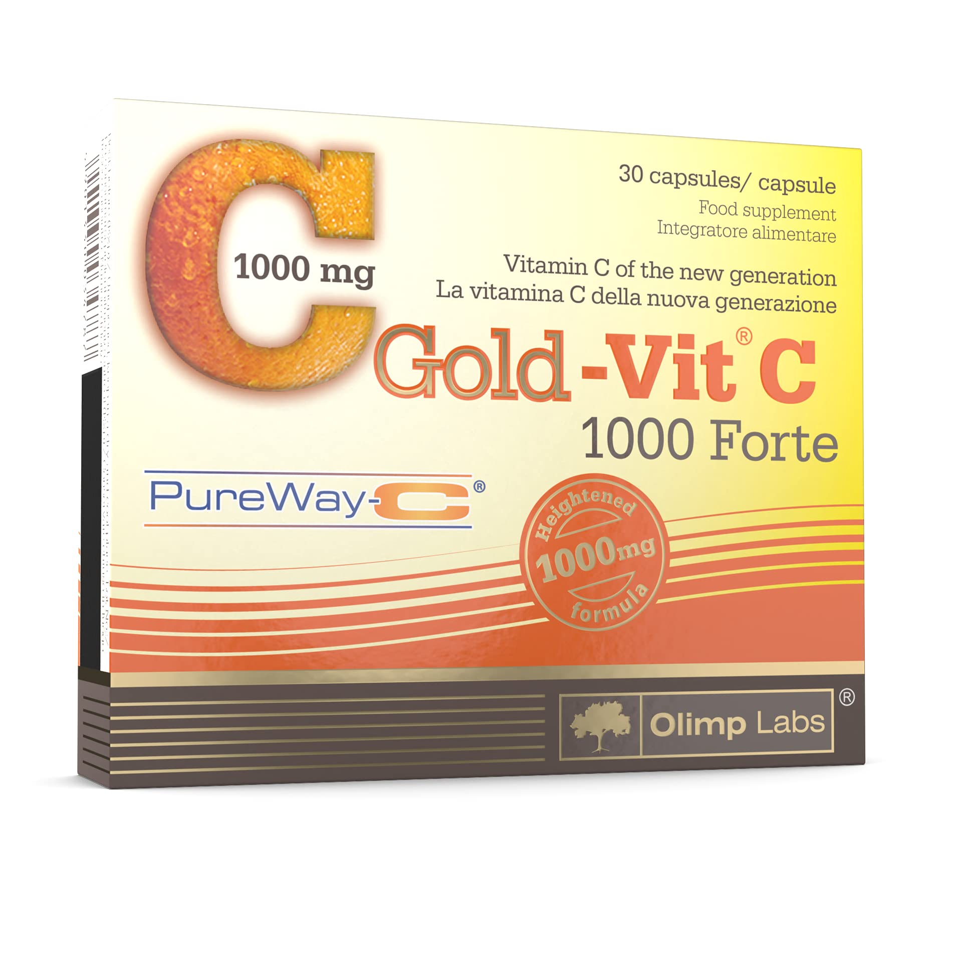 OLIMP Gold VIT C 1000 Forte - 30 Capsules