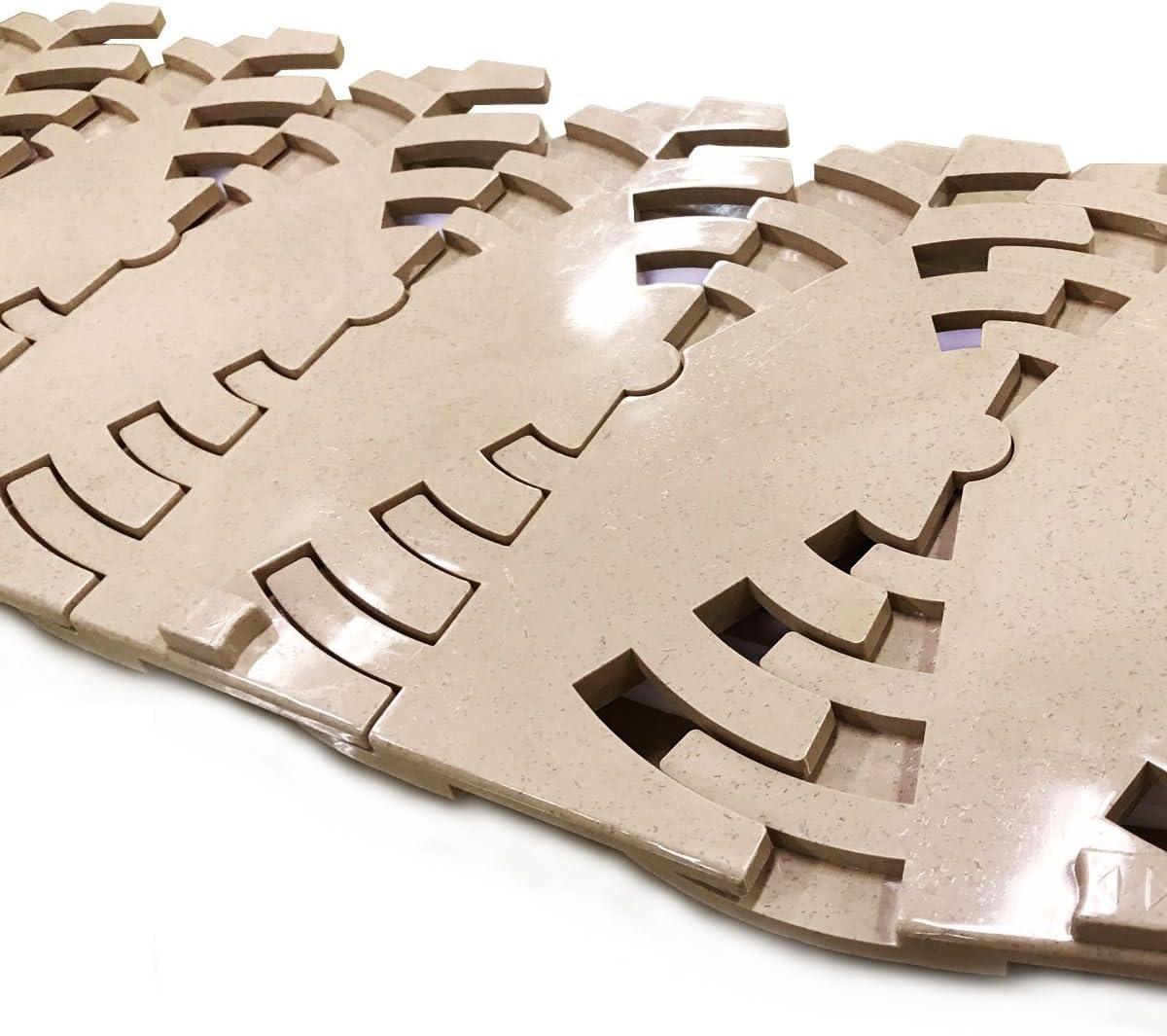 Happy Dine Extension Pack for our Large Lazy Susan, suitable for rectangular/oval dining tables (Brown)