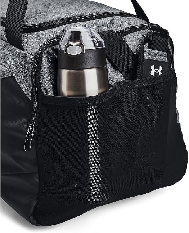 Unisex Undeniable 5.0 Medium Duffle Bag - Pitch Gray Medium Heather / Black / Black - OSFM