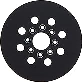 BOSCH RS035 Hard Hook-&amp;-Loop Sander Backing Pad , Black
