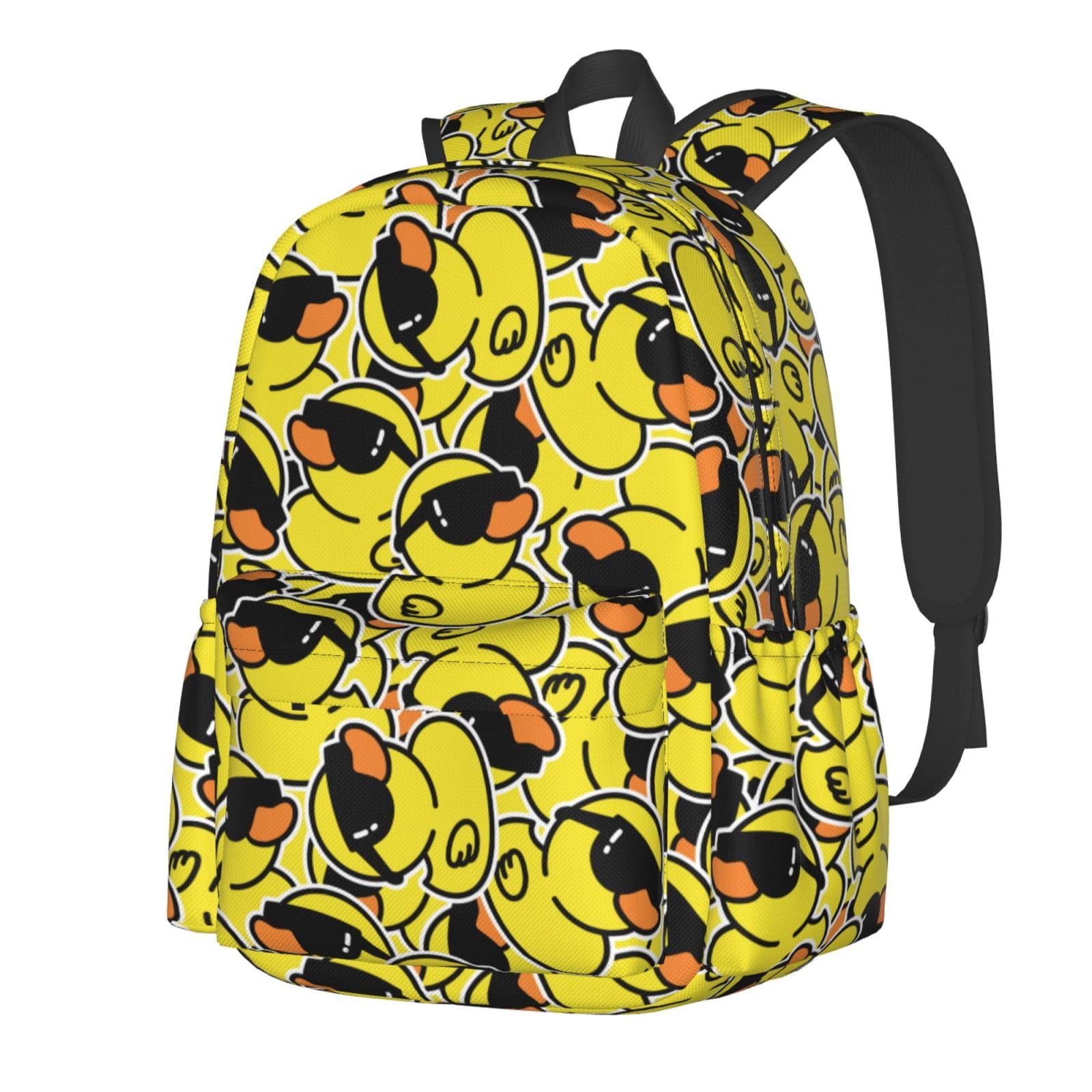 Photo 1 of sunwarshile Duck Pattern Backpack Book Bags Lightweight Casual Laptop Backpacks Travel Daypack For Man Woman