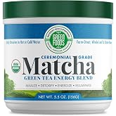 Green Foods Organic Ceremonial Grade Matcha Green Tea from Japan 5.5oz
