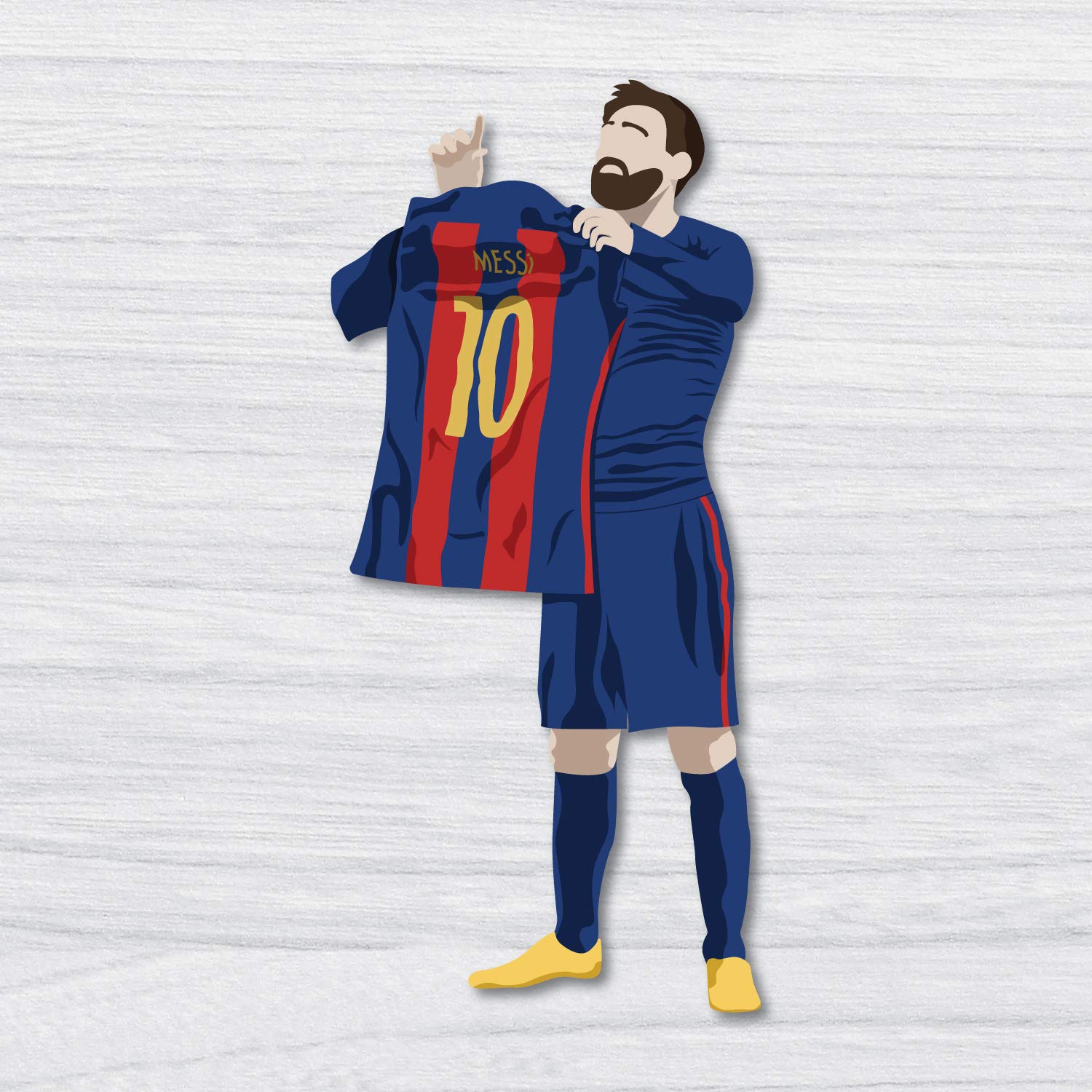 Lionel Messi Jersey Celebration