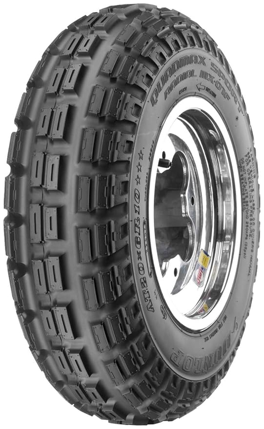 Dunlop Quadmax ATV Radial Tire 19x6/R10 Automotive