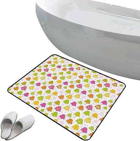 Rutschfester Badezimmerteppich Winter Soft Skidproof Bath Mat Safe