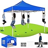 HOTEEL Canopy Tent 10x10 Pop up Canopy, Easy Setup