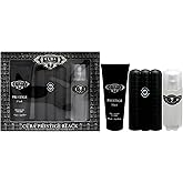 Cuba Prestige Black by Cuba for Men - 3 Pc Gift Set 3oz EDT Spray, 6.6oz Shower Gel, 3.3oz After Shave