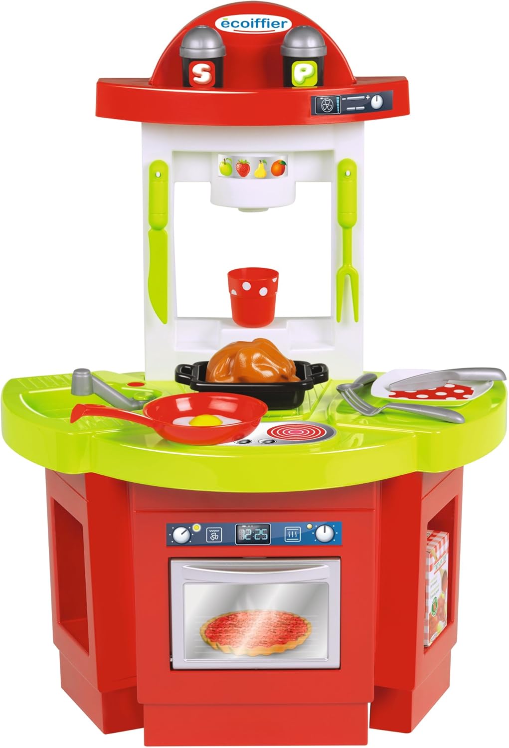 Jouets Ecoiffier 1719 Cuisine pour enfants 100 Chef 17 pièces Dès 18 mois Fabriquée