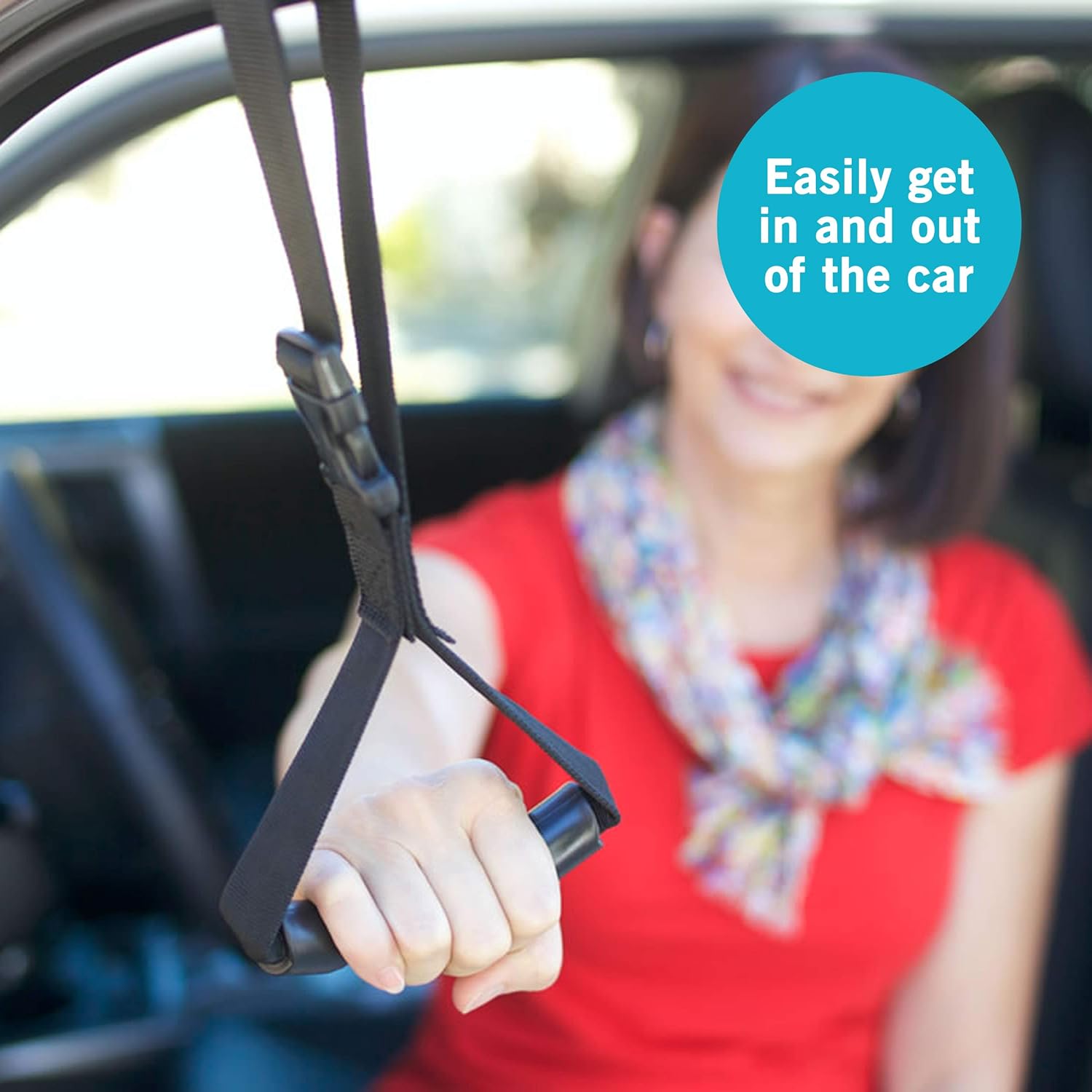 Stander CarCaddie - Automotive Standing Aid and Adjustable Safety Vehicle Support Handle Portable Nylon Car Assist Device: Health & Personal Care