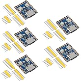 5Pcs RP2350-Zero Mini Development Board for Raspberry Pi Pico 2 Microcontroller Board Dual-Core Dual-Architecture for DIY Electronics