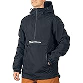 Alpine Swiss Mens Snowboard Jacket 10K Waterproof Hooded Ski Shell Anorak Breathable Windproof Pullover Winter Sport Coat