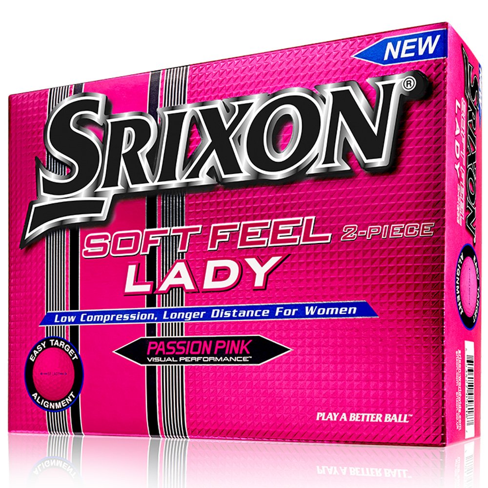 B00s9nzaxc Pink Passion 1ダース 女性用ゴルフボール ソフトフィール Srixon ゴルフボール うのにもお得な Monkeynastixonline Co Za
