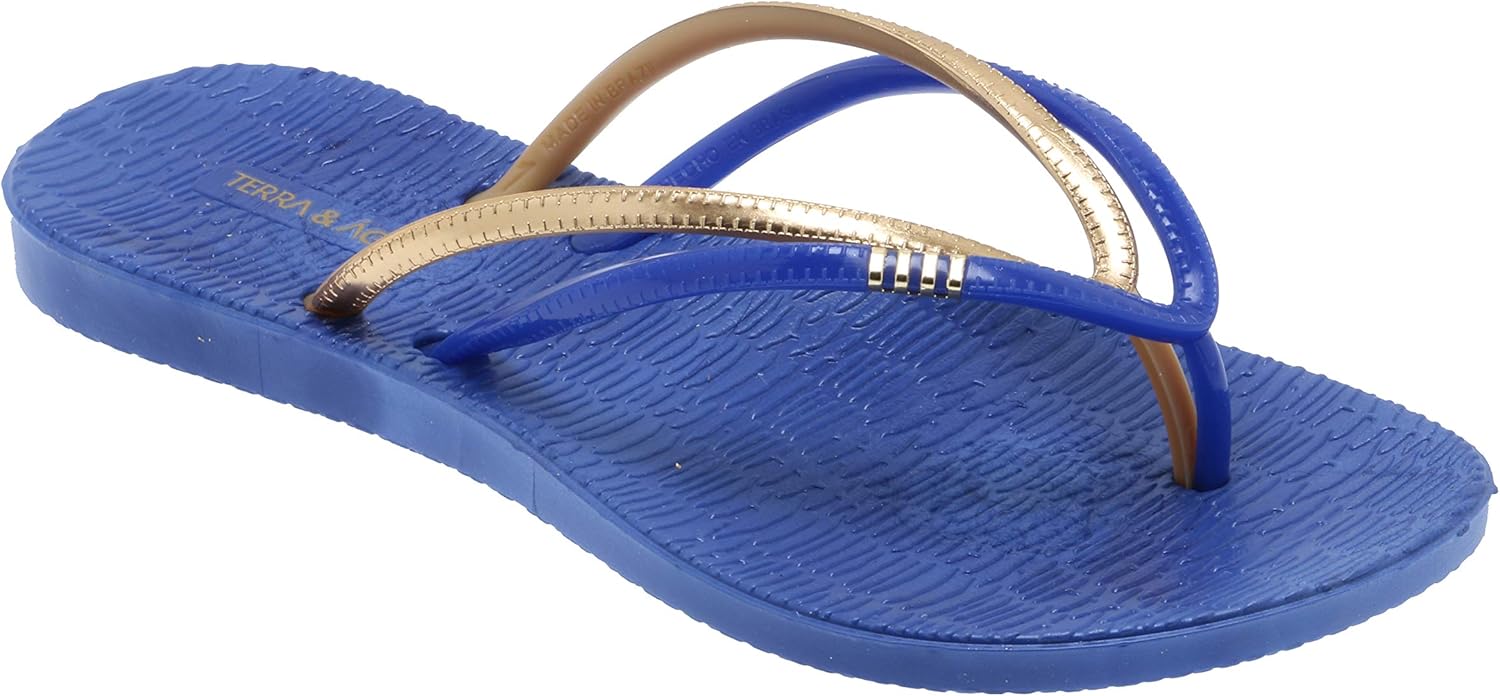 terra agua flip flops