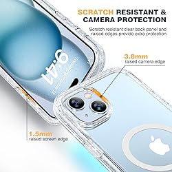 Diaclara Magnetic Designed for iPhone 15