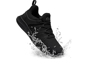 Taquco Slip On Sneakers Women Non Slip Work Shoes Water Resistant Comfortable Black Slip Resistant Breathable Lightweight Walking Shoe Zapatos Antideslizantes para Mujer, Black