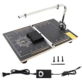 YaeTek Hot Wire Foam Cutter Tabletop Styrofoam Cutting Machine Thermocut | 110V Micromot Hot Wire Table Foam Cutting Machine Cutting Foams, Sponge, Pearl Cotton, KT Board DIY Styrofoam Polystyrene