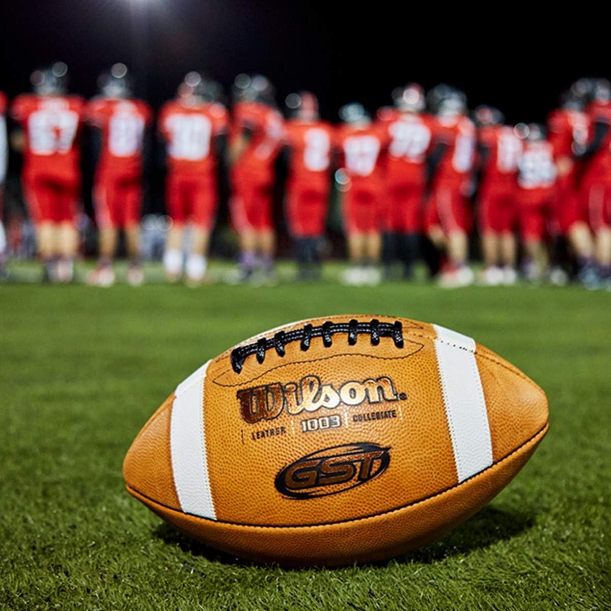 Wilson GST Official Game Football - Standard : Official Footballs : Sports & Outdoors