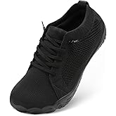 LeIsfIt Women's Barefoot Shoes Slip-On Sneakers Wide Toe Box Minimalist Shoes for Walking Hiking Trail Running