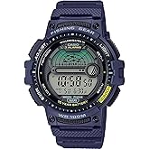 Casio Fishing Timer Quartz Watch with Resin Strap
