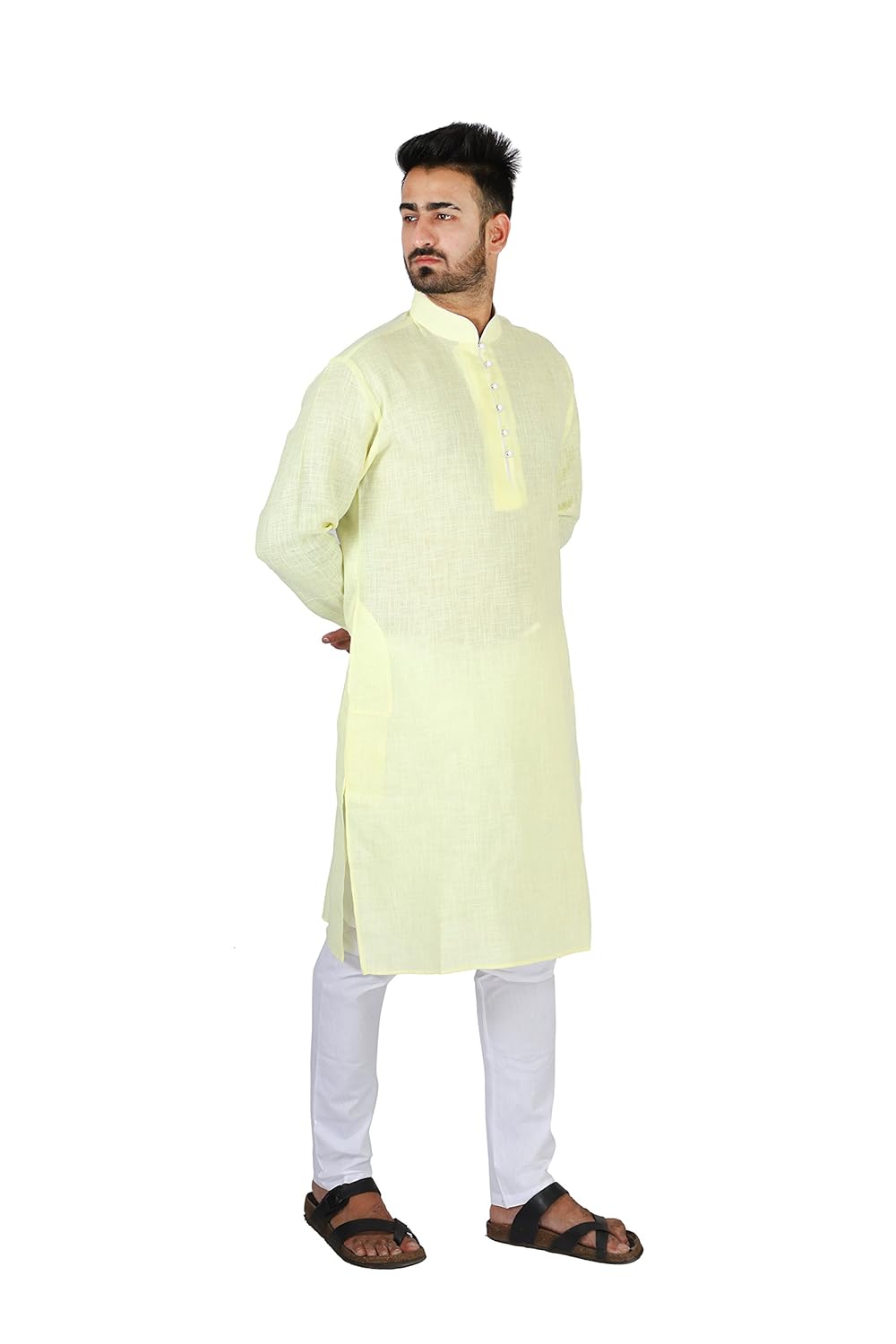 thaath men's classic ethnic kurta & churidar set&hellip;