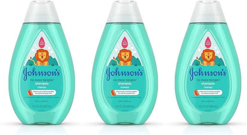 johnson's no more tangles shampoo and conditioner