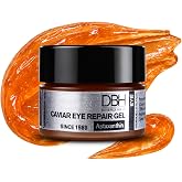 Dermaesthetics Caviar Eye Repair Gel, Anti-Aging Treatment, with Astaxanthin, Palmitoyl Tripeptide 38, Vitamin E and C, Brightening and Hydrating Formula, 0.5oz