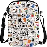 TSOTMO Musical Merch Musical Crossbody Bag for Lovers PJO Gift Opera Theatre Gift (Speak cross)
