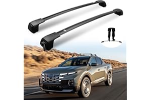 SNIXWOO Upgrade Your Hyundai Santa Cruz with Custom Anti-Theft Roof Racks Cross Bars - Easy Installation - Perfect for Kayak Bike Ski Adventure! (2021-2024)