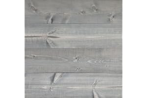 Timeline Skinnies Real Wood Wall Panels, 47.5"x5.5"x11/32, 10.88 SF per pkg, Set of 6, Easy to Install, Lightweight, Made in America (Dry Brush Grey)