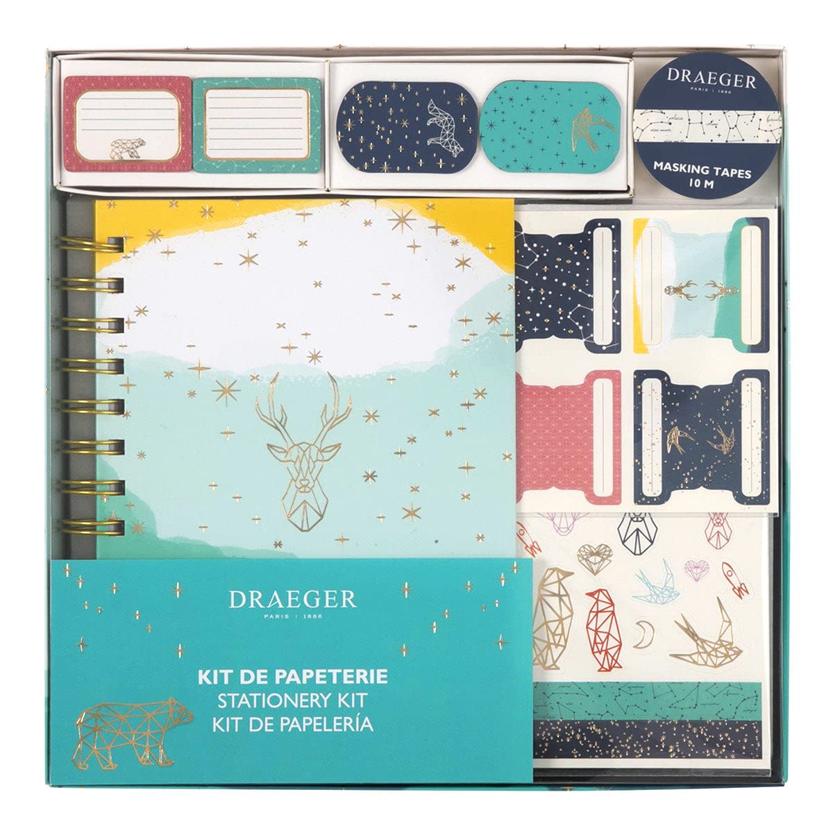 Draeger Paris Constellations Stationery Kit