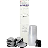 3M PPS 2.0 Paint Spray Gun System Refill Kit with Lids and Liners, 26173, Standard, 22 Ounces, 200-Micron Filter, Use for Car