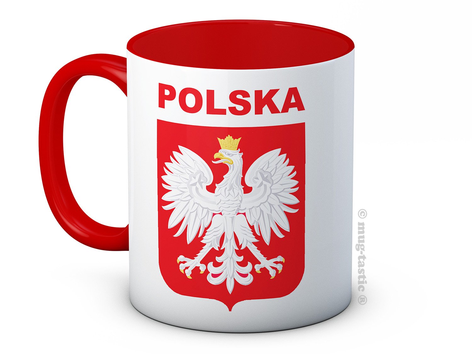 Polska Poland - Football Soccer Ceramic Coffee Mug